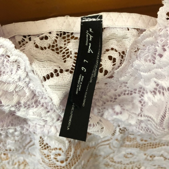UO Lilac Lace Bralette Size L - Picture 4 of 5
